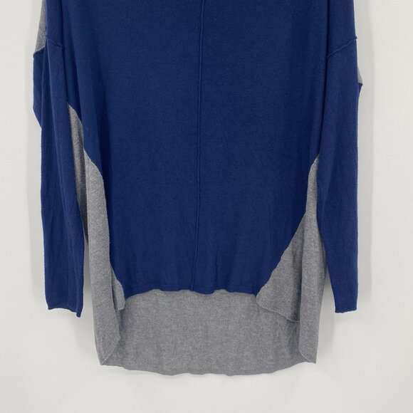 A.N.A Women's Size XL Blue Gray Hi-Low Style Rayon Blend Sweater - Picture 5 of 10